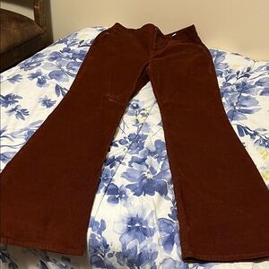 Old Navy Women's Flare Jeans in Rust Brown